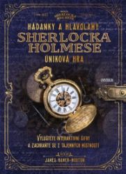 Hádanky a hlavolamy Sherlocka Holmese – úniková hra - James Hamer-Morton - Křížovky Hádanky a hlavolamy Sherlocka Holmese – úniková hra