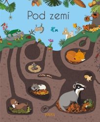 Pod zemí - JM Claude - Leporela pro děti Pod zemí