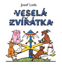 Veselá zvířátka - Josef Lada - Leporela pro děti Veselá zvířátka