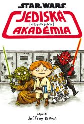 Star Wars - Jediská (džedajská) akadémia - Jeffrey Brown - Slovenské knihy pro děti Star Wars - Jediská (džedajská) akadémia