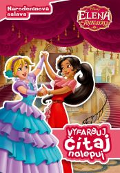 Elena z Avaloru - Vyfarbuj, čítaj, nalepuj Elena z Avaloru - Vyfarbuj, čítaj, nalepuj
