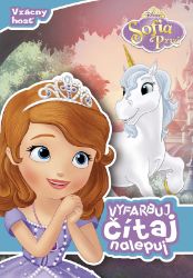Sofia prvá - Vyfarbuj, čítaj, nalepuj Sofia prvá - Vyfarbuj, čítaj, nalepuj