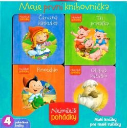 Nejmilejší pohádky - Moje první knihovnička - Leporela pro děti Nejmilejší pohádky - Moje první knihovnička