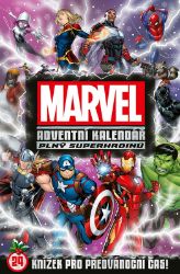 Marvel - Adventní kalendář plný superhrdinů - kolektiv autorů - Adventní kalendáře pro děti Marvel - Adventní kalendář plný superhrdinů