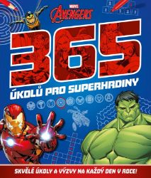 Marvel Avengers: 365 úkolů pro superhrdiny - kolektiv autorů - Interaktivní knihy pro nejmenší Marvel Avengers: 365 úkolů pro superhrdiny