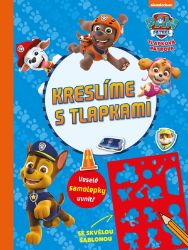 Tlapková patrola - Kreslíme s tlapkami - kolektiv autorů - Interaktivní knihy pro nejmenší Tlapková patrola - Kreslíme s tlapkami