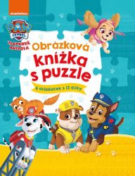 Tlapková patrola - Obrázková knížka s puzzle Tlapková patrola - Obrázková knížka s puzzle