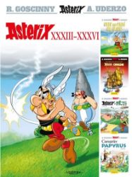 Asterix XXXIII - XXXVI - René Goscinny,Albert Uderzo,Jean-Yves Ferri - Dětský komiks Asterix a Obelix Asterix XXXIII - XXXVI