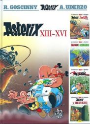 Asterix XIII-XVI - René Goscinny - Dětský komiks Asterix a Obelix Asterix XIII-XVI