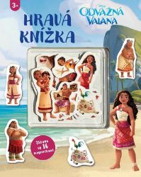 Odvážná Vaiana - Hravá knížka - kolektiv autorů - Knihy pro první čtení Odvážná Vaiana - Hravá knížka