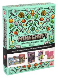 Minecraft - Dárková kolekce pro přežití - kolektiv autorů - Dobrodružné knihy pro děti Minecraft - Dárková kolekce pro přežití