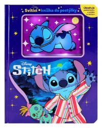 Stitch - Svítící knížka do postýlky