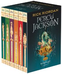 Percy Jackson 1-6 - Rick Riordan - Knihy Percy Jackson PERCY JACKSON - komplet - box
