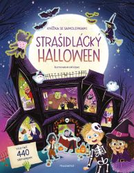 Knížka se samolepkami - Strašidlácký Halloween - Jana Sedláčková - Samolepkové knihy pro děti Knížka se samolepkami - Strašidlácký Halloween
