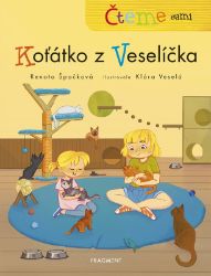 Čteme sami – Koťátko z Veselíčka - Renata Špačková - Populárně naučná literatura pro děti Čteme sami – Koťátko z Veselíčka