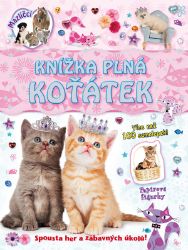 Knížka plná koťátek - kolektiv autorů - Kreativní sady a materiály Knižka plná koťátek - samolepky a figurky