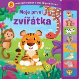 Moje první zvířátka - 8 zvukových tlačítek a přes 50 prvních slov - Hannah Cather - Zvuková leporela Moje první zvířátka - 8 zvukových tlačítek a přes 50 prvních slov
