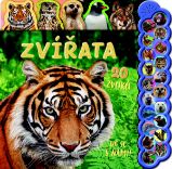 Zvířata 20 zvuků - Uč se s námi! - James Phoenix - Dětské knížky poznávání zvířat Zvířata 20 zvuků uč se s námi!