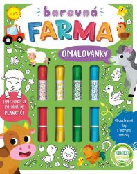 Barevná farma omalovánky Barevná farma omalovánky