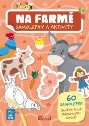Na farmě samolepky a aktivity - 60 samolepek, Knížka plná zábavných úkolů