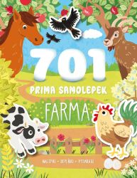 701 prima samolepek Farma, nalepuj, doplňuj, vybarvuj - neuveden - Samolepky pro děti 701 prima samolepek Farma