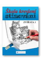 Škola kreslení stínování - Zvířata 1 Škola kreslení stínování - Zvířata 1