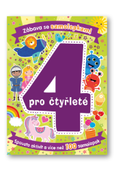 Zábava se samolepkami pro čtyřleté Zábava se samolepkami pro čtyřleté