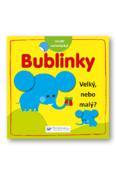 Bublinky - Velký, nebo malý? - Omalovánky a samolepky pro děti Bublinky - Velký, nebo malý?