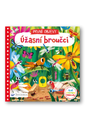 První objevy - Úžasní broučci - Jenny Wren - Interaktivní knihy pro nejmenší Úžasní broučci - První objevy