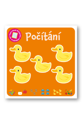 Počítání - Leporelová skládanka se zrcátkem - Vicky Barker - Knihy pro nejmenší Počítání - Leporelová skládanka se zrcátkem