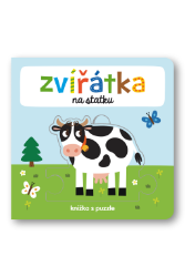 Zvířátka na statku - knížka s puzzle Zvířátka na statku - knížka s puzzle
