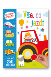 Vše, co jezdí - Moje první samolepky - Kreativní knihy pro děti Vše, co jezdí - Moje první samolepky