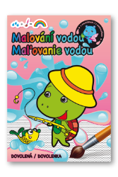 Malování / Maľovanie vodou - Dovolená / Dovolenka - Slovenské knihy pro děti Malování / Maľovanie vodou - Dovolená / Dovolenka
