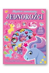 Blyštivé samolepky - Jednorožci - Samolepky se zvířátky Blyštivé samolepky - Jednorožci