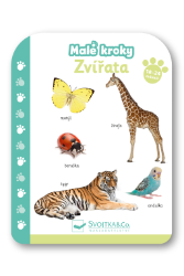 Malé kroky Zvířata 18-24 měsíců - Leporela pro děti Malé kroky Zvířata 18-24 měsíců