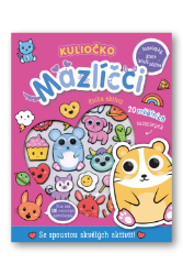 Kuliočko Mazlíčci 20 reliéfních samolepek Kuliočko Mazlíčci 20 reliéfních samolepek