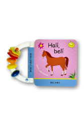 Halí belí - Leporelo s chrastítkem - Leporela pro děti Halí belí - Leporelo s chrastítkem