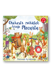 Orchestr zvířátek hraje Mozarta - Ag Jatkowska,Sam Taplin - Zvuková leporela Orchestr zvířátek hraje Mozarta