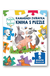 Kamarádi zvířátka kniha s puzzle Přátelé z farmy Kamarádi zvířátka kniha s puzzle Přátelé z farmy