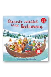 Orchestr zvířátek hraje Beethovena - Sam Taplin - Zvuková leporela Orchestr zvířátek hraje Beethovena