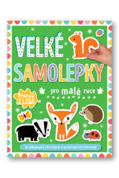 Velké samolepky pro malé ruce - Přátelé z lesa