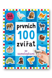 Prvních 100 zvířat se samolepkami Prvních 100 zvířat se samolepkami