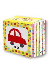 Knihovnička - První knížky pro miminko - Stella Baggott - Černobílá a kontrastní leporela Knihovnička - První knížky pro miminko
