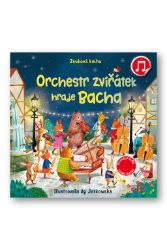 Orchestr zvířátek hraje Bacha - Zvuková kniha - Sam Taplin - Zvuková leporela Orchestr zvířátek hraje Bacha