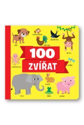 100 zvířat - Dětské knížky poznávání zvířat 100 zvířat