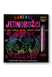 Barevní jednorožci - Vyškrabávací obrázky Barevní jednorožci - Vyškrabávací obrázky
