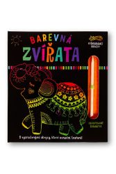 Barevná zvířata - Vyškrabávací obrázky Barevná zvířata - Vyškrabávací obrázky