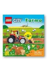 LEGO® CITY Farma - Tlač, táhni a posouvej - Leporela pro děti LEGO CITY Farma - Tlač, táhni a posouvej