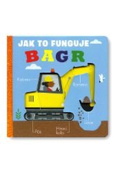 Bagr - Jak to funguje - Molly Littleboy - Dětské knihy o vědě a technice Bagr - Jak to funguje