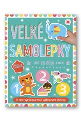 Velké samolepky pro malé ruce Čísla - Samolepky číslice Velké samolepky pro malé ruce Čísla